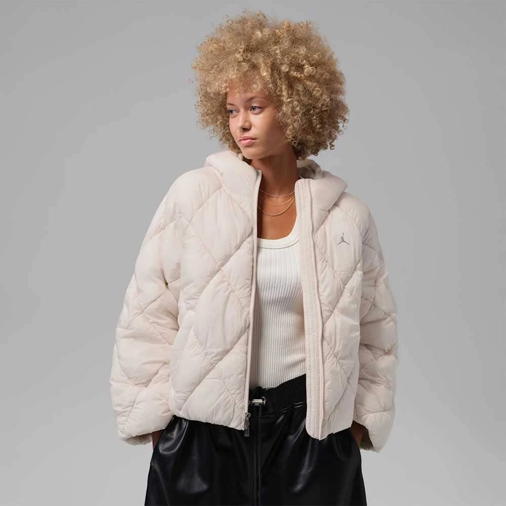 ДАМСКО ЯКЕ NIKE IM7234-272 JORDAN BRK PUFFER JKT КРЕМАВО - lotus-sport.bg