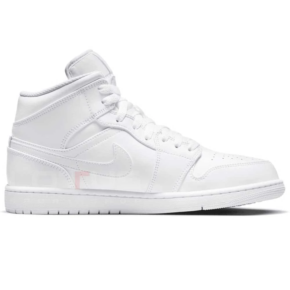 МЪЖКИ ОБУВКИ NIKE 554724-136 AIR JORDAN 1 MID БЕЛИ - lotus-sport.bg