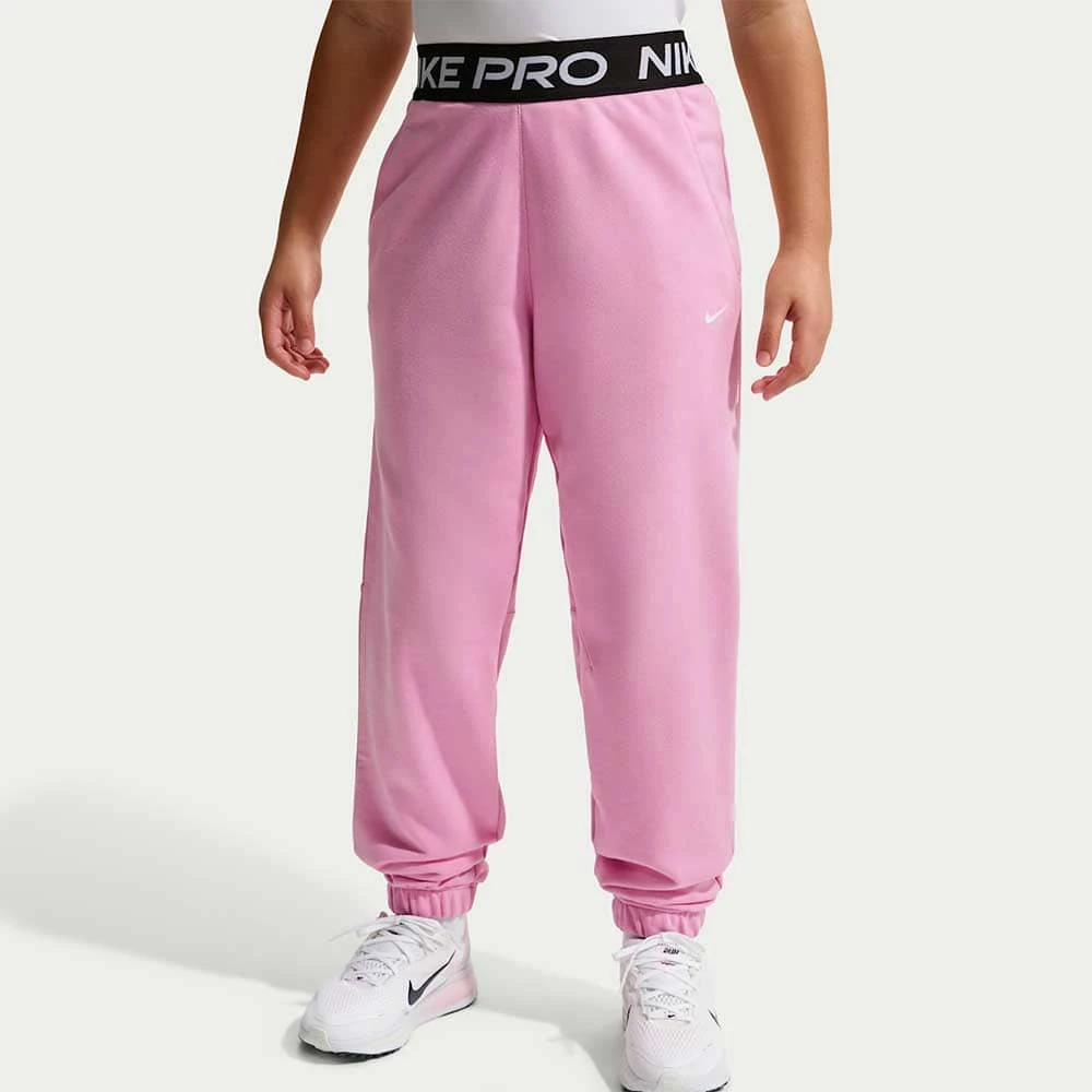 ДЕТСКО ДОЛНИЩЕ ЗА МОМИЧЕ NIKE HV0289-621 PRO DF FLC JGGR РОЗОВО - lotus-sport.bg