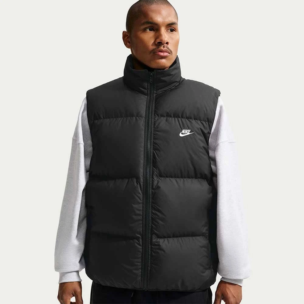 МЪЖКИ ЕЛЕК NIKE IB2977-010 TF CLUB PUFFER VEST 650 ЧЕРЕН - lotus-sport.bg