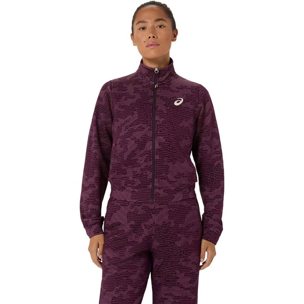 ДАМСКО ГОРНИЩЕ ASICS 2042A453-500 MATCH JACKET БОРДО - lotus-sport.bg