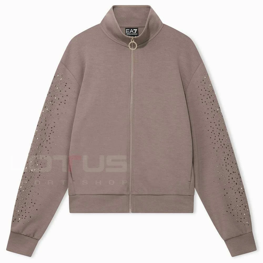 ДАМСКО ГОРНИЩЕ EA7 EMPORIO ARMANI 7W001424-U6100 TRAIN PRECIOUS W T-TOP FZ КАФЯВО - lotus-sport.bg