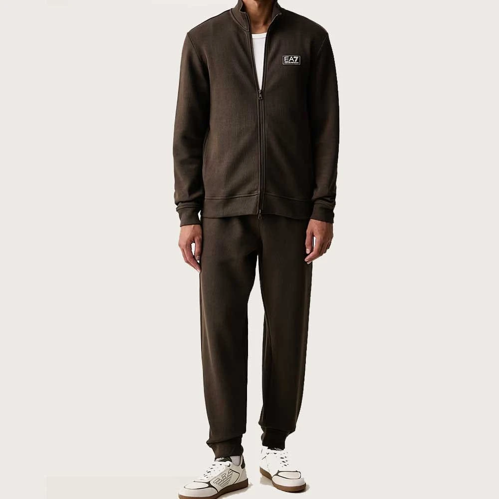 МЪЖКИ СПОРТЕН ЕКИП EA7 EMPORIO ARMANI 7M002236-U6027 REFINED M T-SUIT TT FZ CH CO PA КАФЯВ - lotus-sport.bg