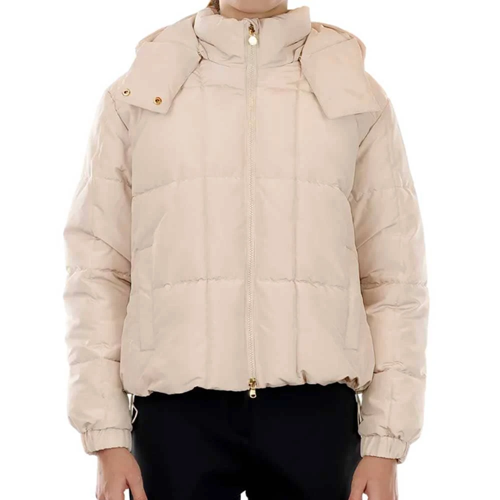ДАМСКО ЯКЕ EA7 EMPORIO ARMANI 7W000647-M1121 WINTER JACKET HO MEDIUM PADDED CORE БЕЖОВО - lotus-sport.bg