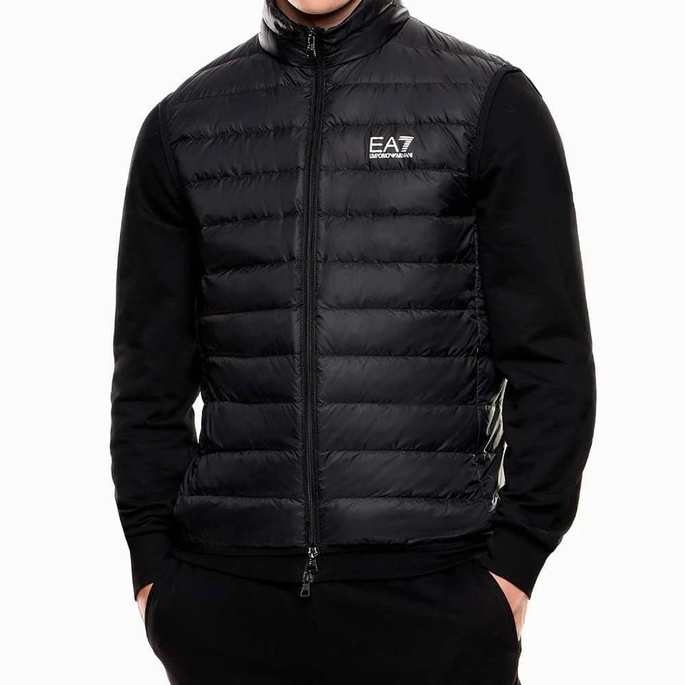 МЪЖКИ ЕЛЕК EA7 EMPORIO ARMANI 8NPQ06-1200 CORE ID M DOWN LIGHT VEST CC ЧЕРЕН - lotus-sport.bg