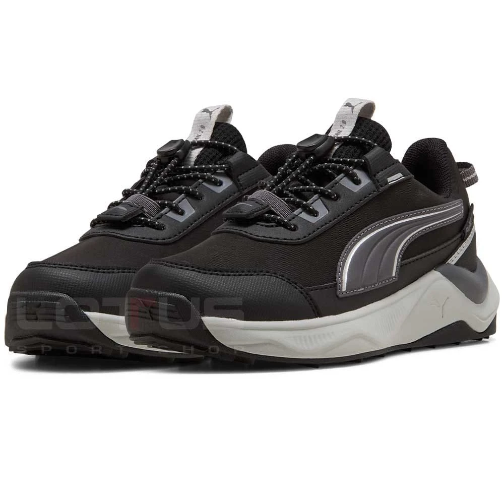 ДЕТСКИ ОБУВКИ ЗА МОМЧЕ PUMA 31380701 EVOLVE 2.0 TRAIL PURETEX PS ЧЕРНИ - lotus-sport.bg