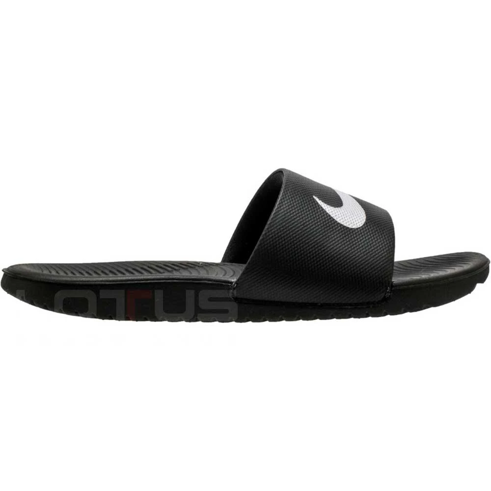 ДЖАПАНКИ NIKE KAWA SLIDE (GS/PS) BLACK - lotus-sport.bg