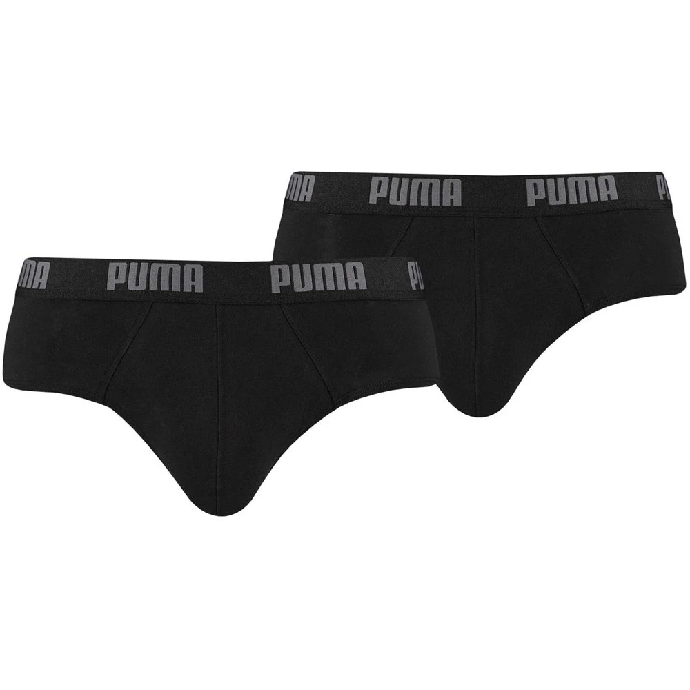 МЪЖКИ СЛИПОВЕ PUMA BASIC BRIEF 2P BLACK - lotus-sport.bg