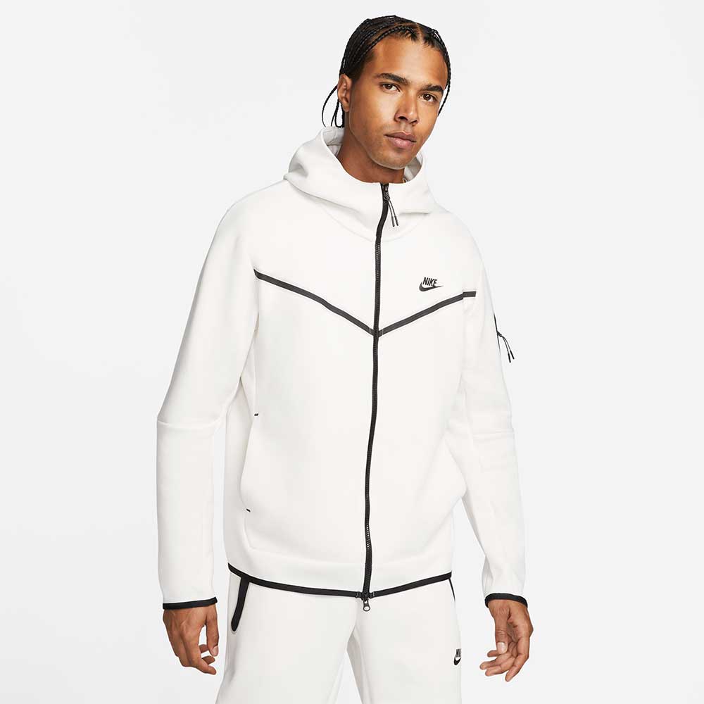 МЪЖКО ГОРНИЩЕ NIKE NSW TCH FLC HOODIE FZ PHANTOM - lotus-sport.bg