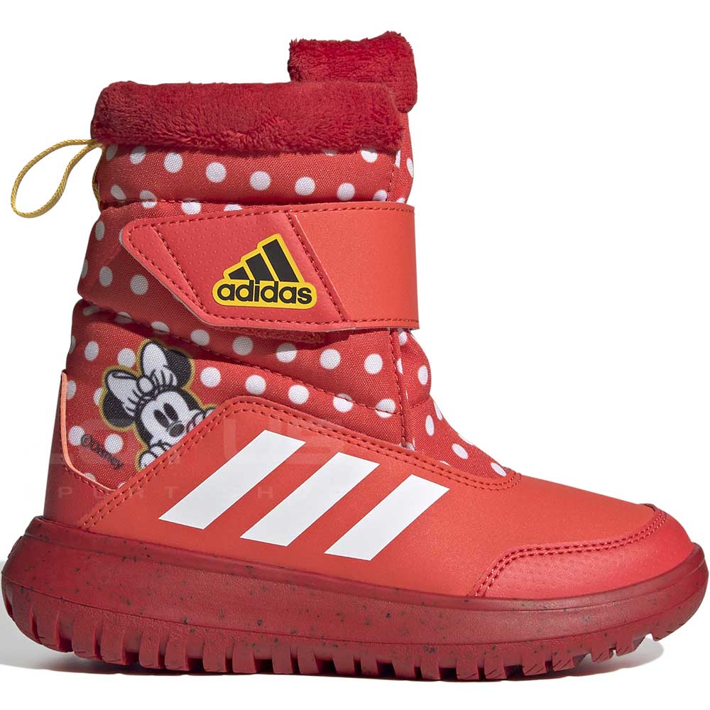 ДЕТСКИ БОТУШИ ЗА МОМИЧЕ ADIDAS WINTERPLAY MINNIE C RED - lotus-sport.bg
