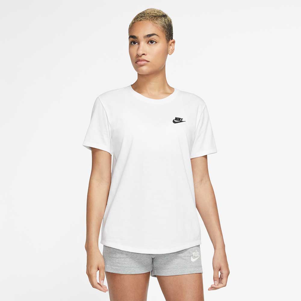 ДАМСКА ТЕНИСКА NIKE NSW TEE CLUB WHITE - lotus-sport.bg
