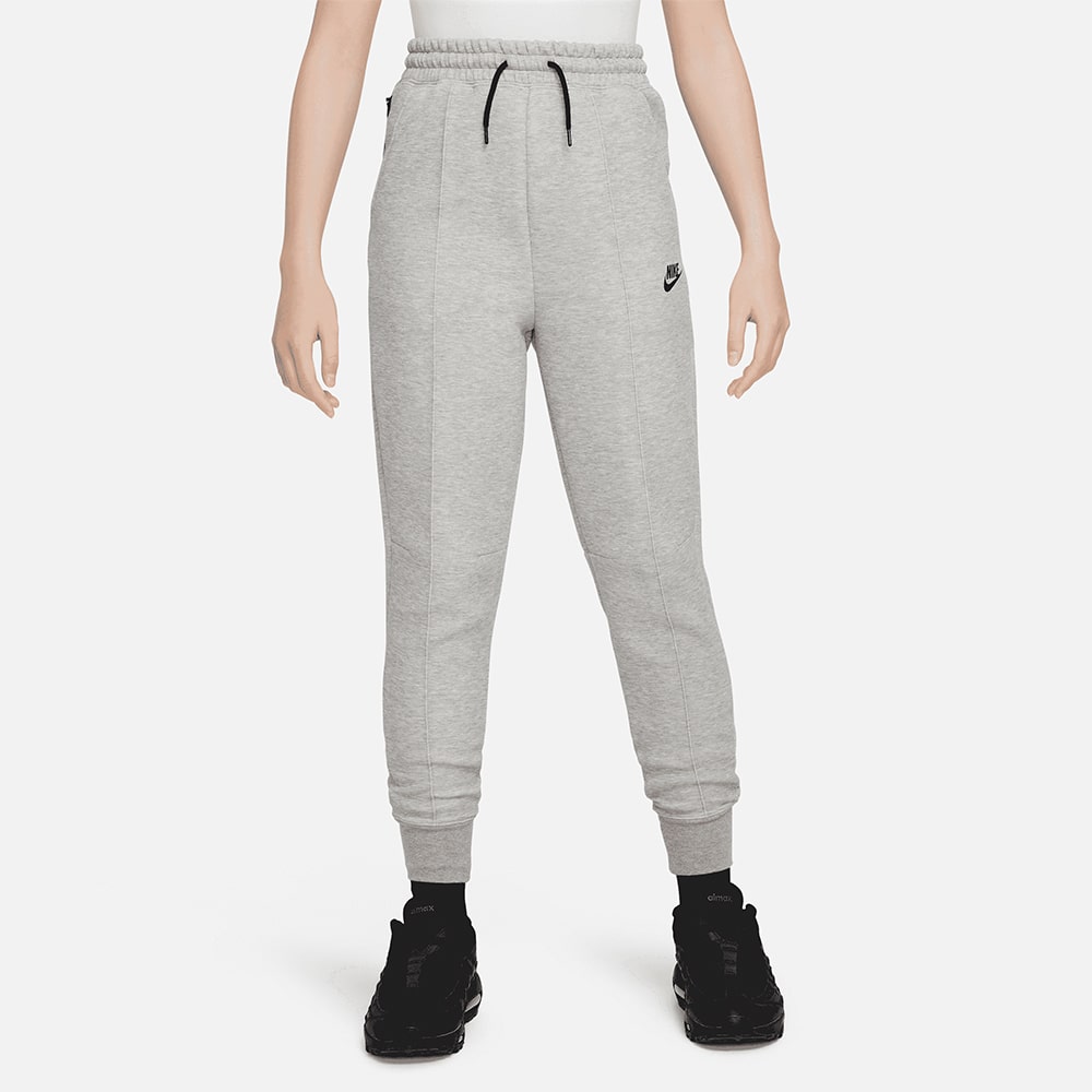 ДЕТСКО ДОЛНИЩЕ ЗА МОМИЧЕ NIKE NSW TCH FLC JGGR DK GREY HTHR - lotus-sport.bg
