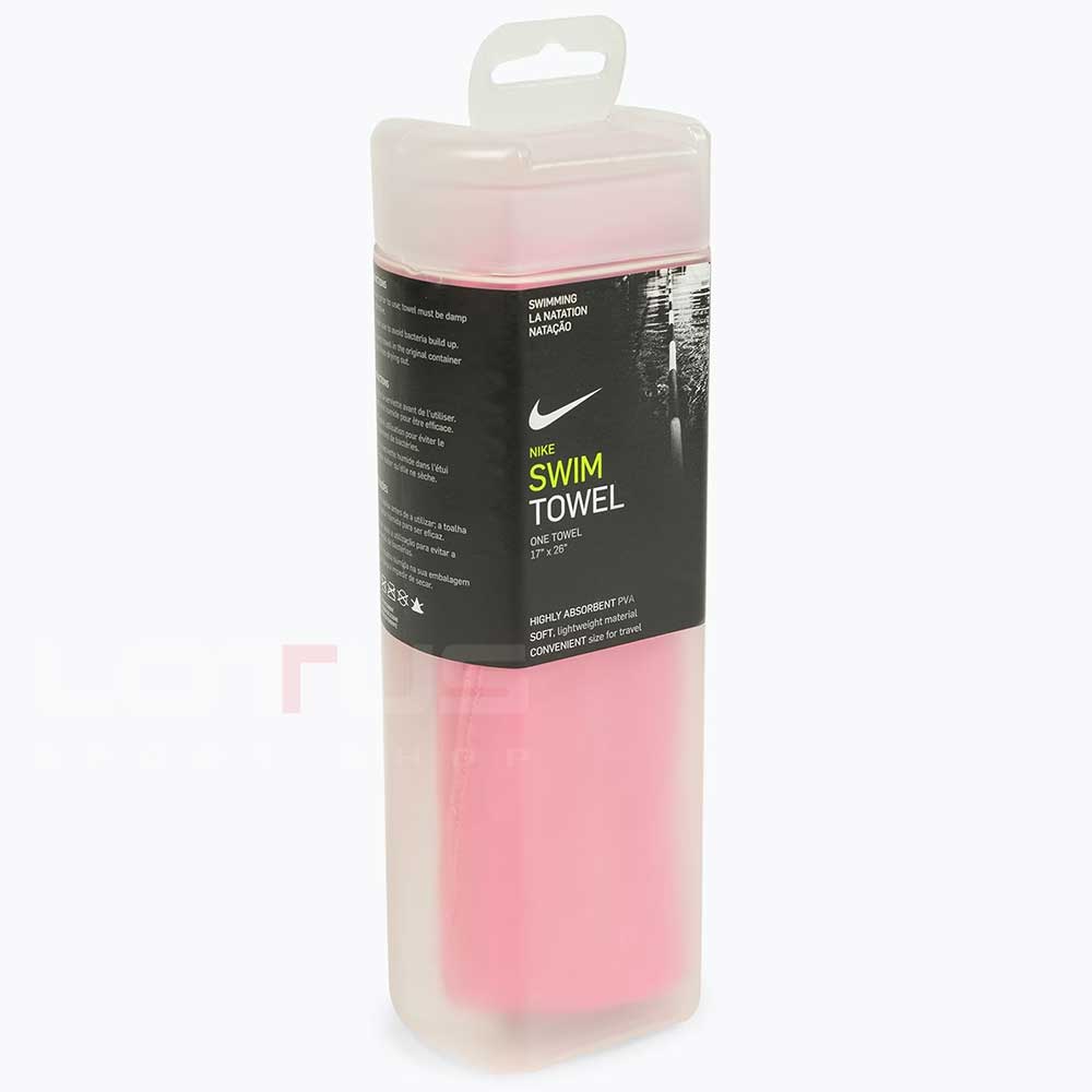 КЪРПА NIKE LARGE SWIMMNIG HYDRO TOWEL PINK - lotus-sport.bg