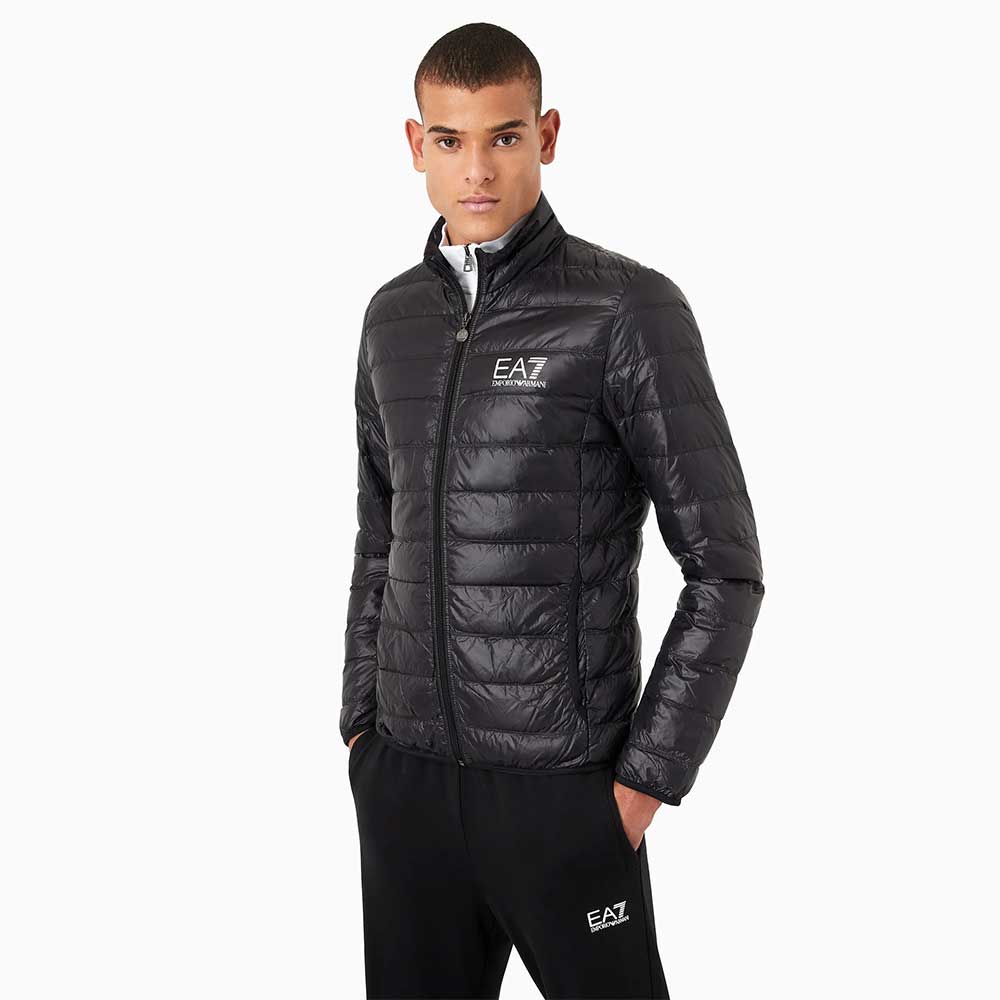 МЪЖКО ЯКЕ EA7 EMPORIO ARMANI 8NPB01 TRAIN CORE ID M DOWN LIGHT JACKET ЧЕРНО - lotus-sport.bg
