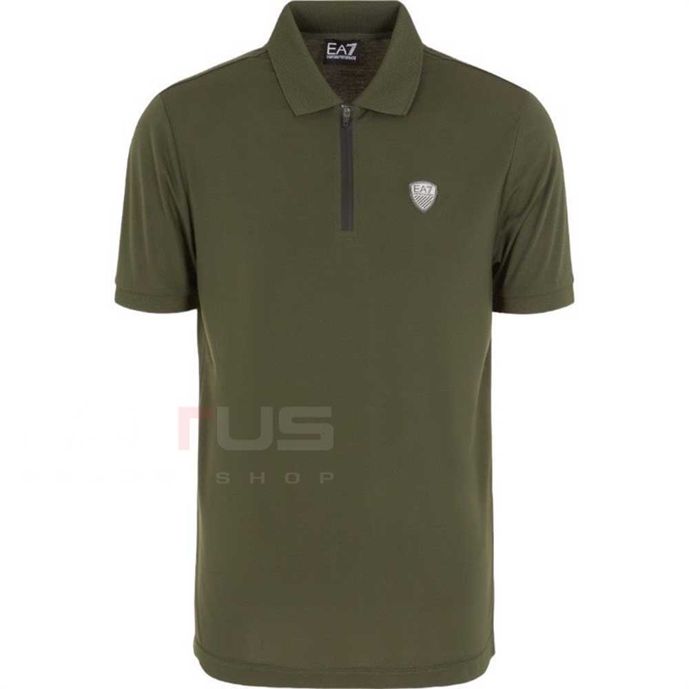 МЪЖКА ТЕНИСКА EA7 EMPORIO ARMANI 8NPF13 TRAIN PREMIUM SHIELD M POLO VI PA ЗЕЛЕНА - lotus-sport.bg