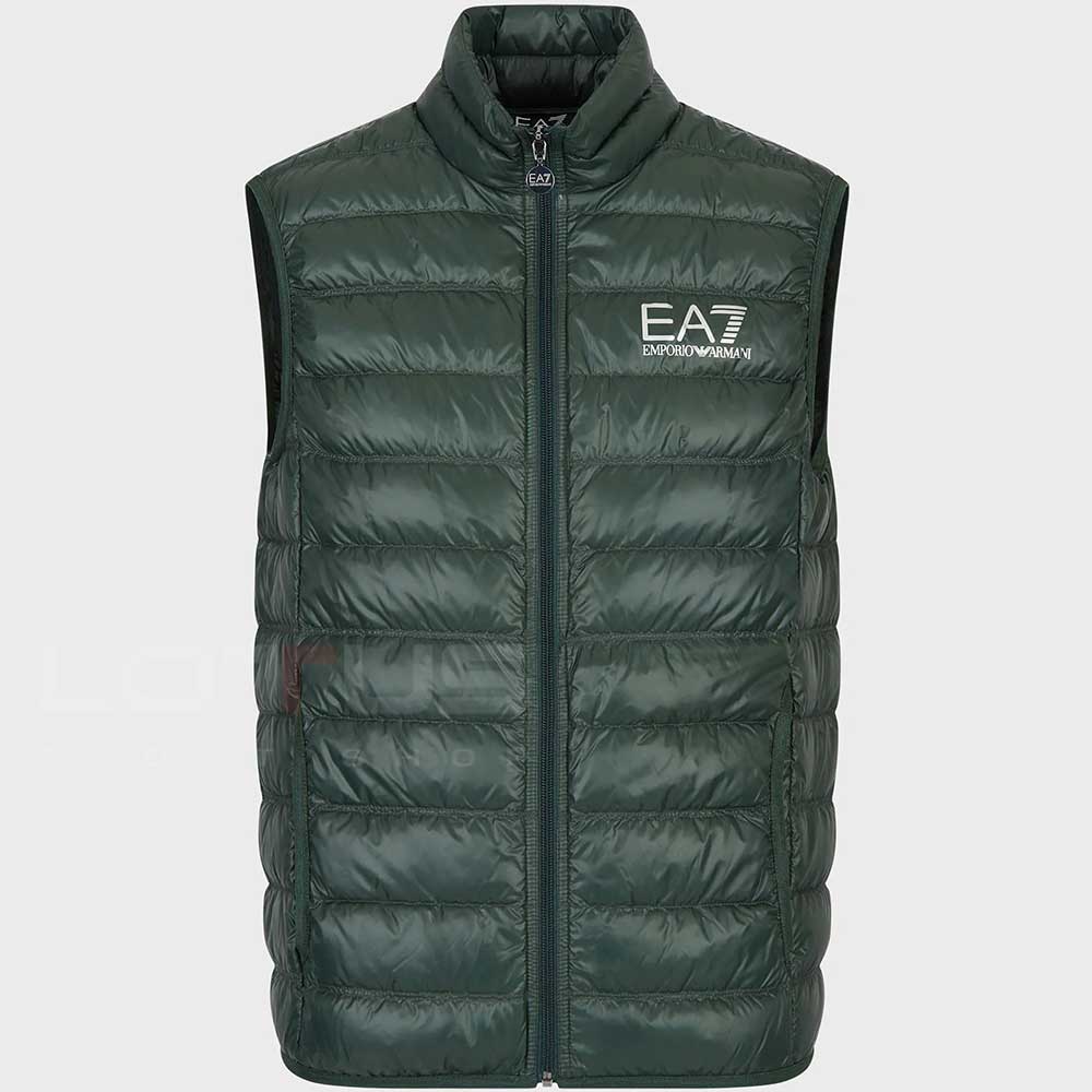 МЪЖКИ ЕЛЕК EA7 EMPORIO ARMANI 8NPQ01 TRAIN CORE ID M DOWN LIGHT VEST ЗЕЛЕН - lotus-sport.bg