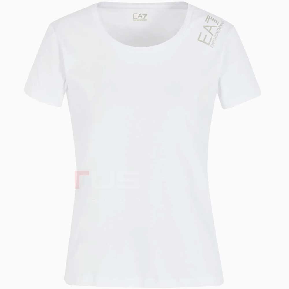 ДАМСКА ТЕНИСКА EA7 EMPORIO ARMANI 8NTT50 TRAIN CORE LADY W TEE SS БЯЛА - lotus-sport.bg