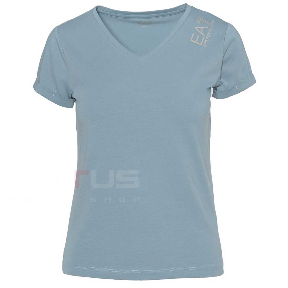 ДАМСКА ТЕНИСКА EA7 EMPORIO ARMANI 3DTT01 TRAIN CORE LADY W TEE SS VN СИНЯ - lotus-sport.bg