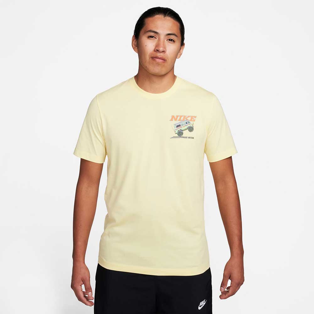 МЪЖКА ТЕНИСКА NIKE NSW TEE SOLE RALLY LBR ЖЪЛТА - lotus-sport.bg