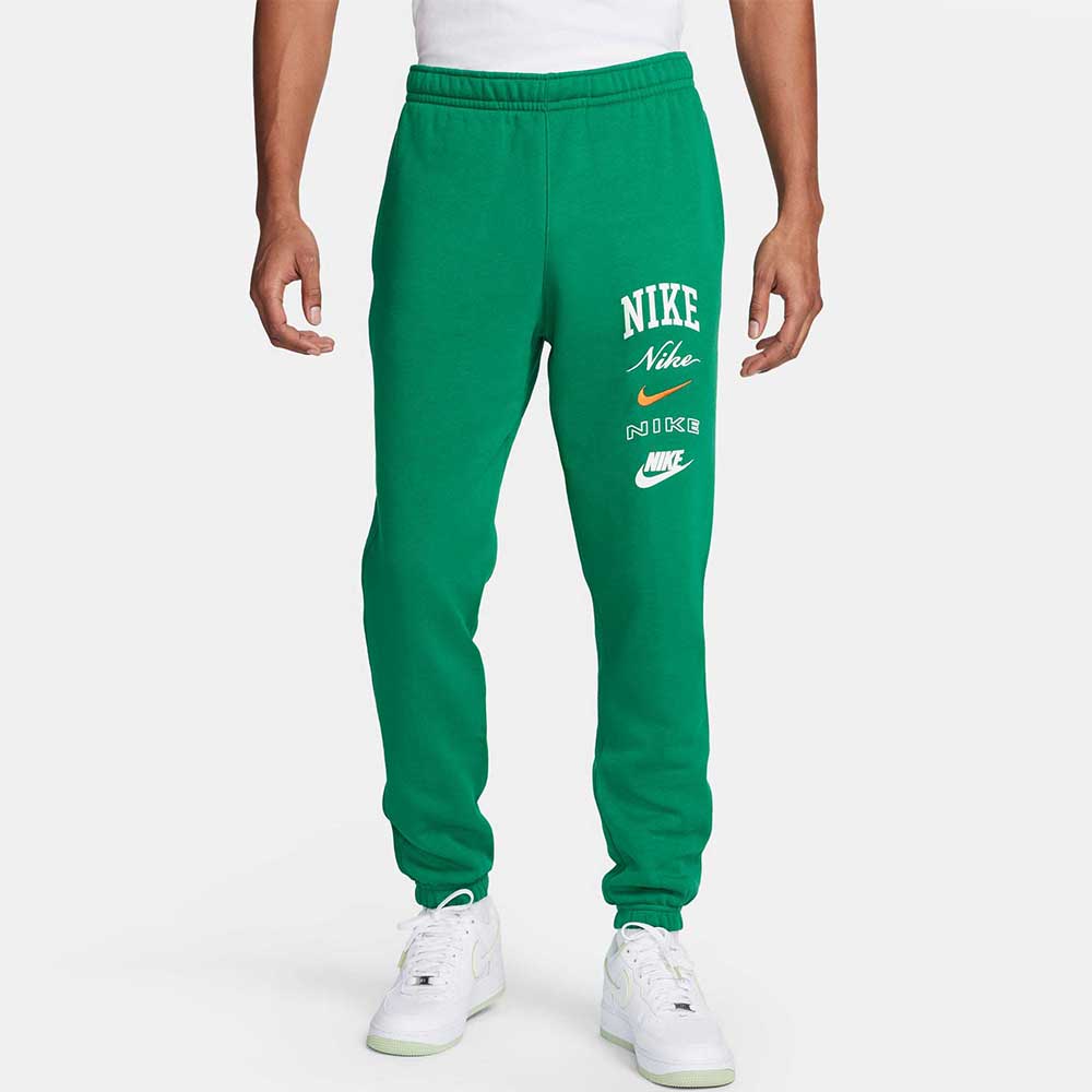 МЪЖКО ДОЛНИЩЕ NIKE CLUB BB CF PANT STACK GX ЗЕЛЕНО - lotus-sport.bg