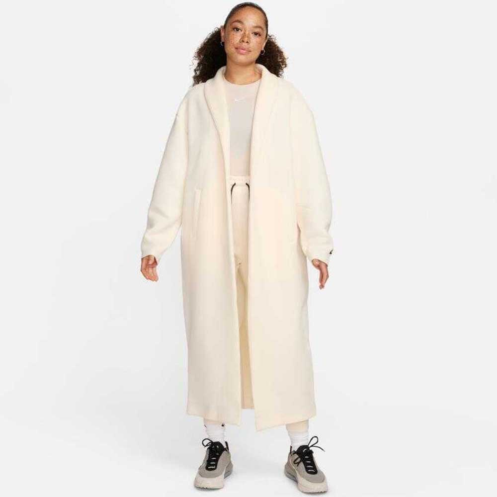 ДАМСКО ЯКЕ NIKE NSW TCH FLC OS DUSTER КРЕМАВО - lotus-sport.bg