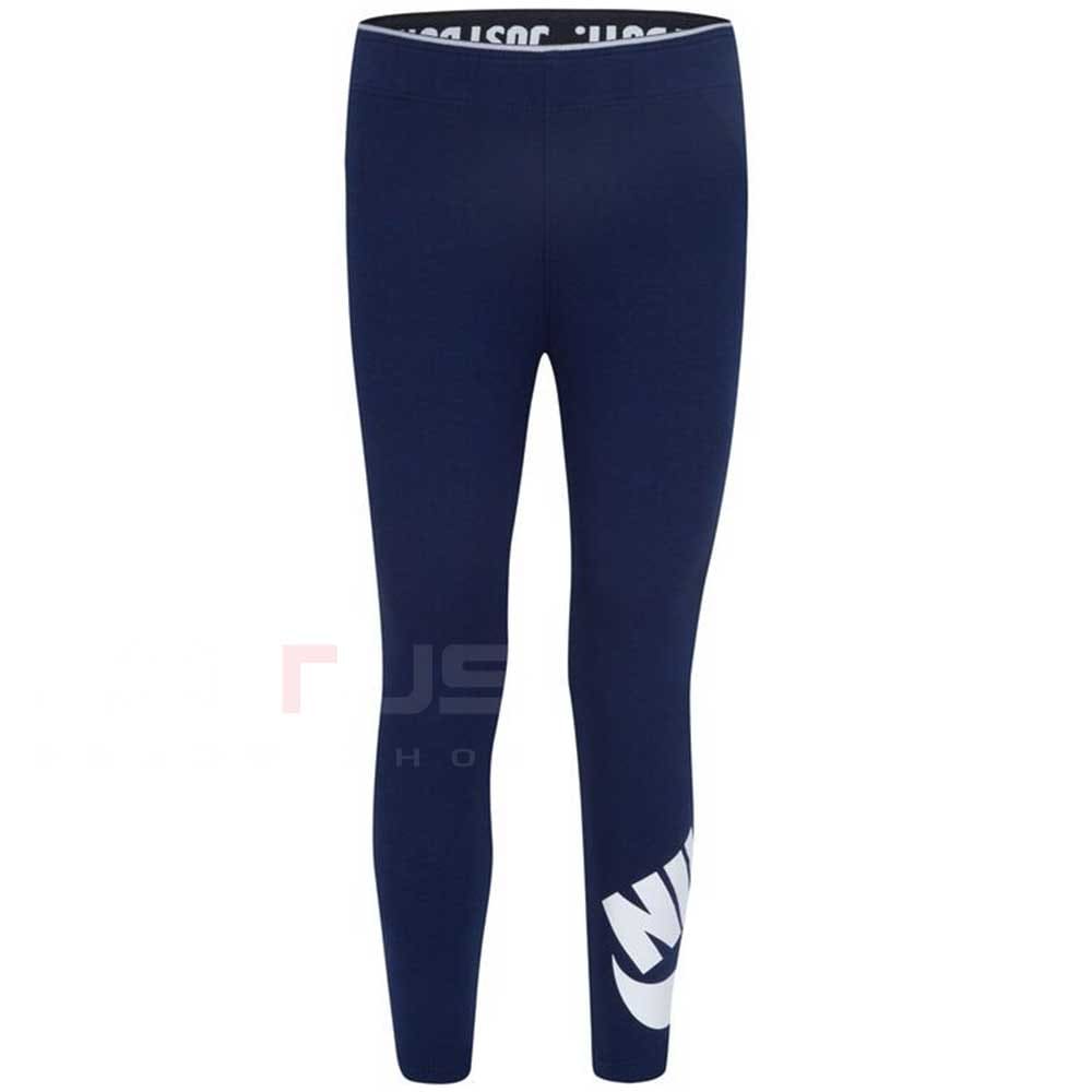 ДЕТСКИ КЛИН ЗА МОМИЧЕ NIKE G NSW LEG A SEE LEGGING ТЪМНОСИН - lotus-sport.bg