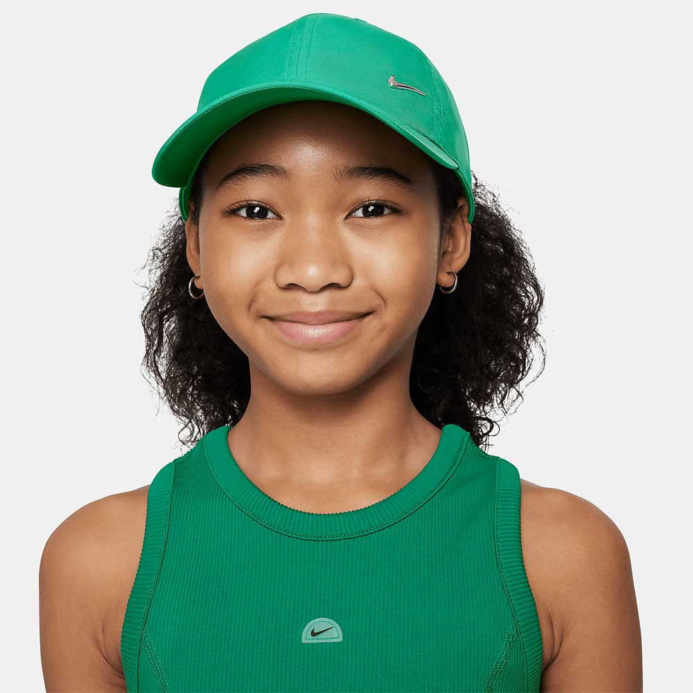 ДЕТСКА ШАПКА NIKE DF CLUB CAP US CB MTSWSH ЗЕЛЕНА - lotus-sport.bg