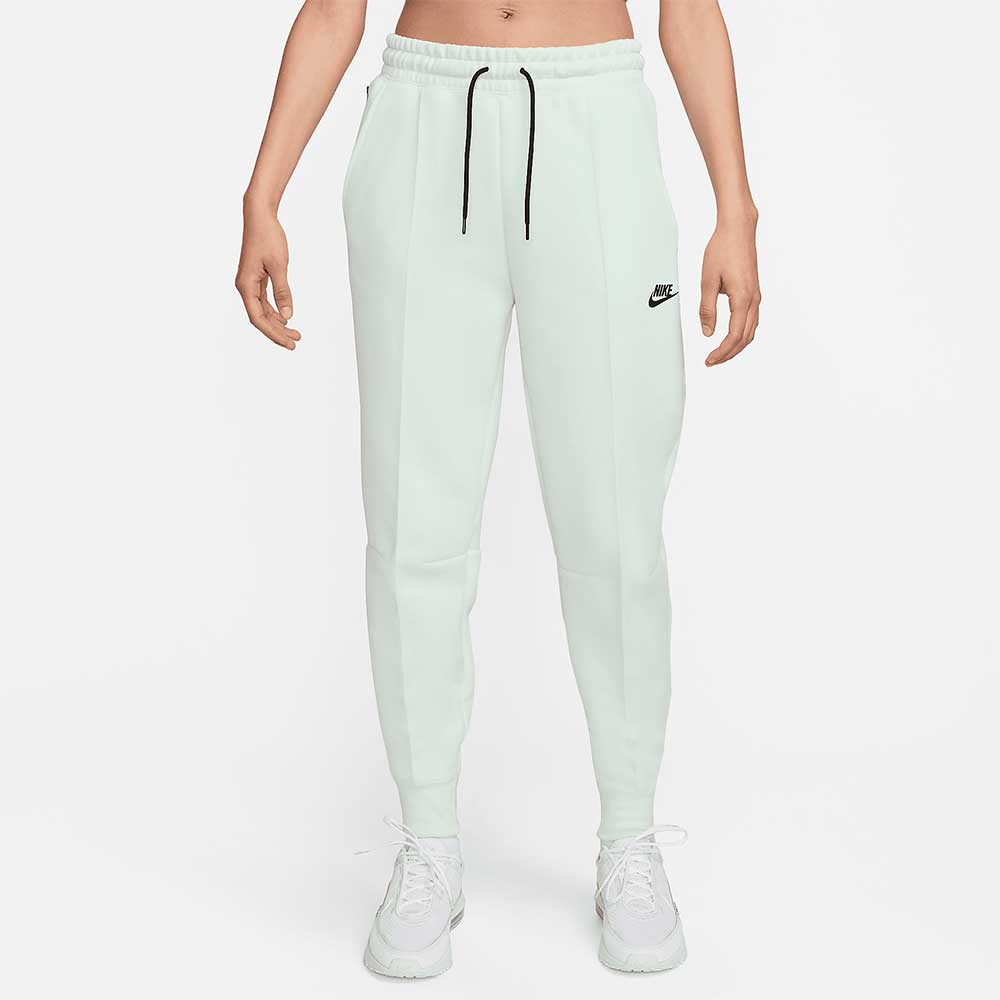 ДАМСКО ДОЛНИЩЕ NIKE NSW TCH FLC MR JGGR БЛЕДОЗЕЛЕНО - lotus-sport.bg