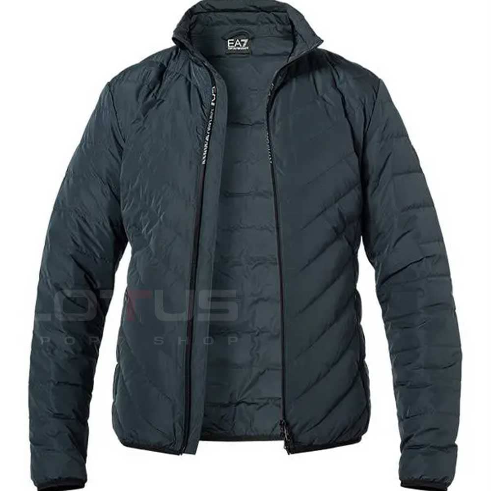МЪЖКО ЯКЕ EA7 EMPORIO ARMANI 8NPB13-1578 TRAIN PREMIUM SHIELD M DOWN LIGHT JACKET ТЪМНОСИНЬО - lotus-sport.bg