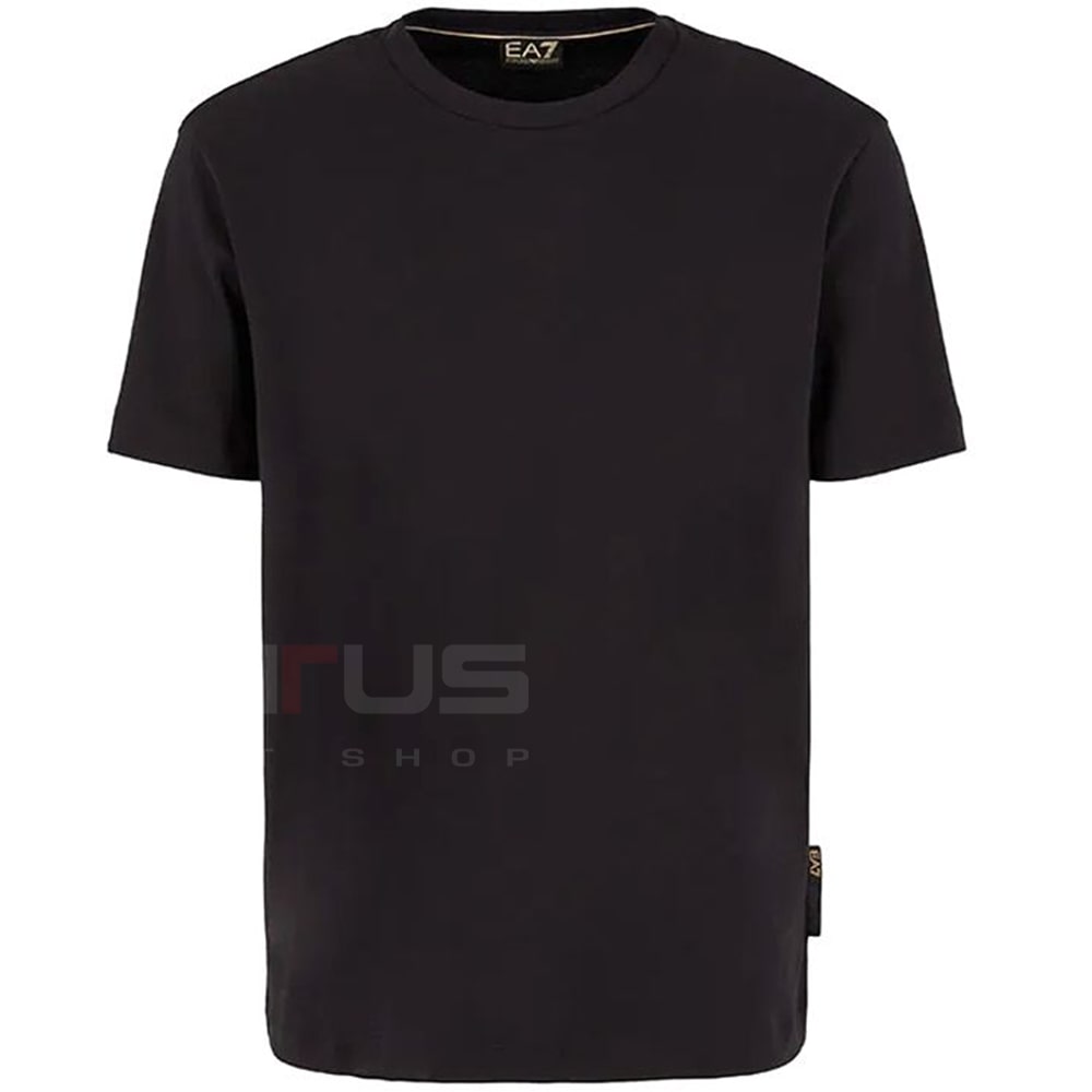 МЪЖКА ТЕНИСКА EA7 EMPORIO ARMANI 7M000023-UC001 TRAIN GOLD LABEL M TEE SS CO ЧЕРНА - lotus-sport.bg