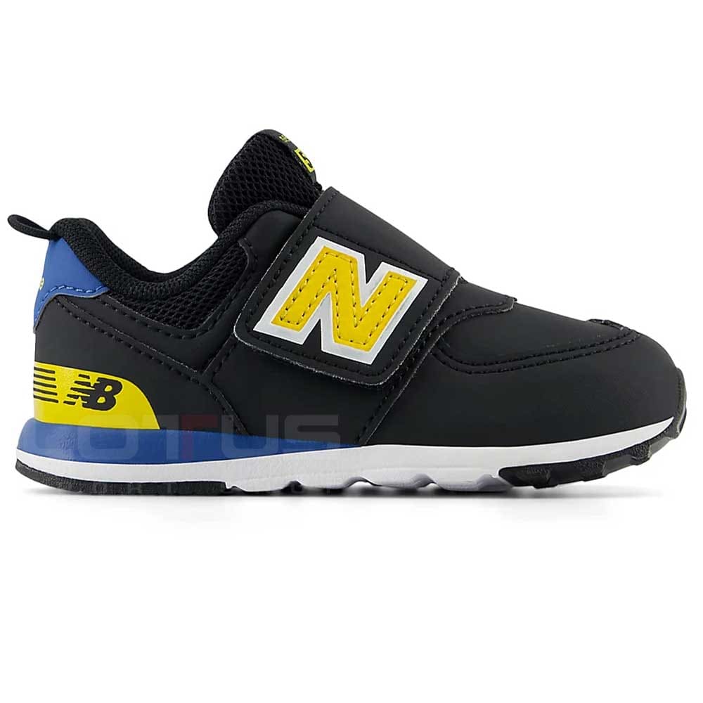 ДЕТСКИ МАРАТОНКИ ЗА МОМЧЕ NEW BALANCE NW574KIB ЧЕРНИ - lotus-sport.bg