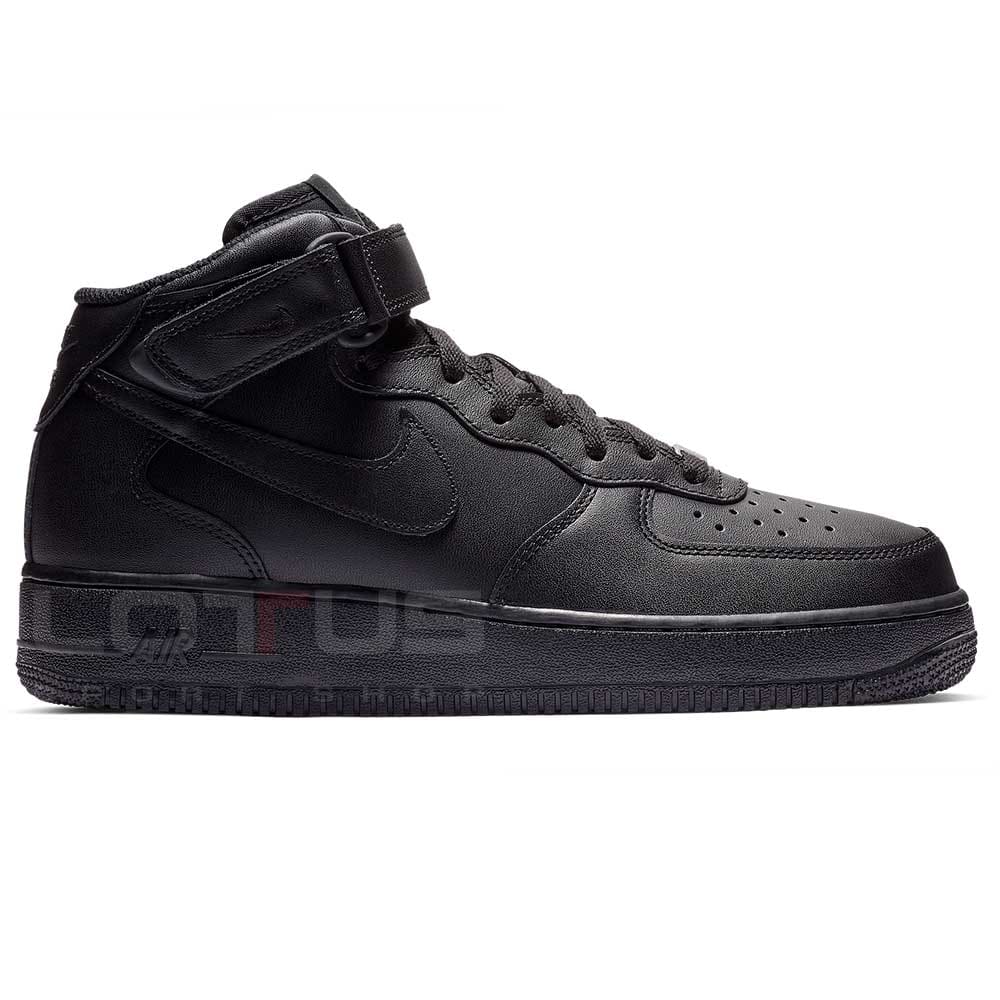 МЪЖКИ ОБУВКИ NIKE CW2289-001 AIR FORCE 1 MID '07 LE ЧЕРНИ - lotus-sport.bg
