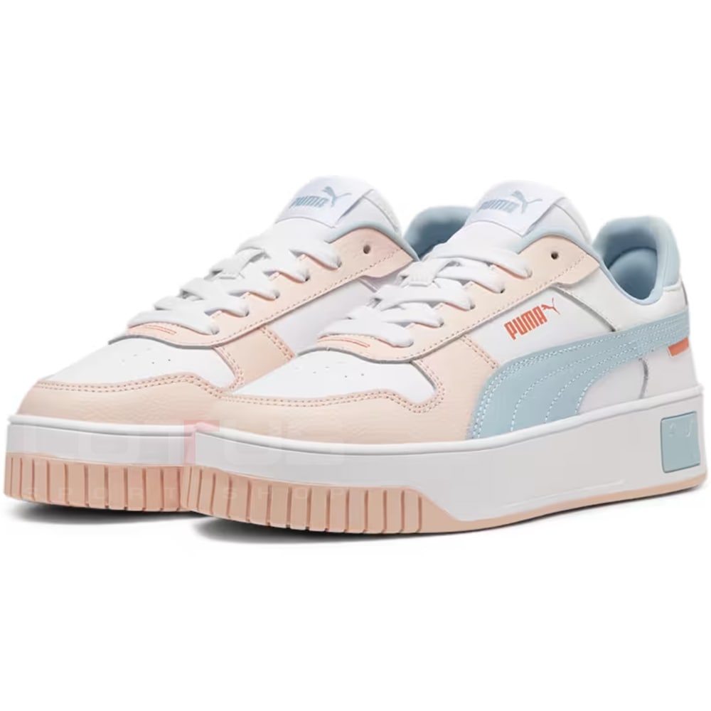 ДАМСКИ ОБУВКИ PUMA 38939029 CARINA STREET БЕЛИ/РОЗОВИ - lotus-sport.bg