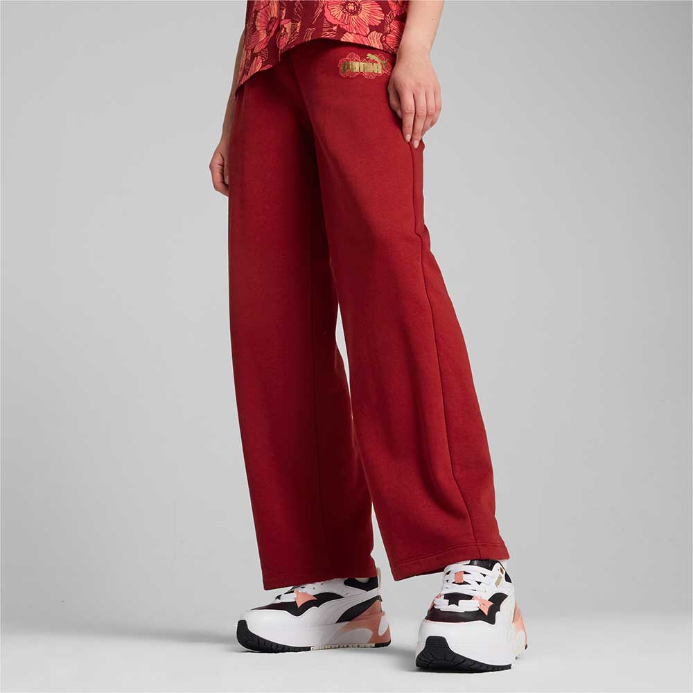 ДАМСКО ДОЛНИЩЕ PUMA 68249813 ESS+ CLASS ACT PANTS TR ЧЕРВЕНО - lotus-sport.bg