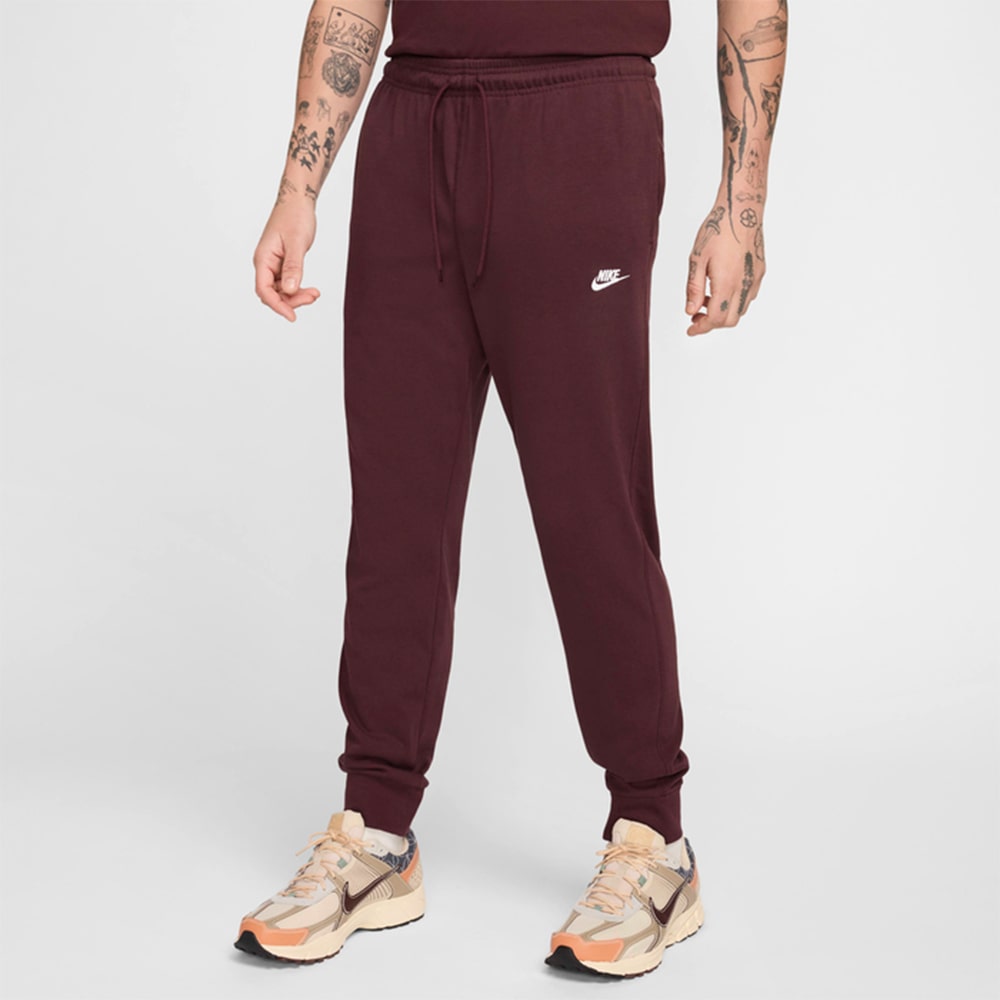 МЪЖКО ДОЛНИЩЕ NIKE CLUB KNIT JOGGER БОРДО - lotus-sport.bg