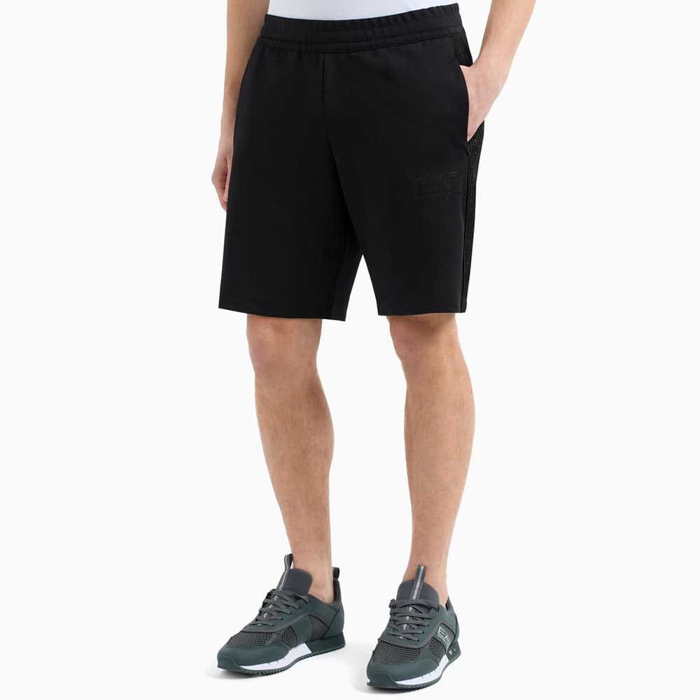 МЪЖКИ КЪСИ ПАНТАЛОНИ EA7 EMPORIO ARMANI 7M000309-UC001 GOLD LABEL M SHORTS PL ST ЧЕРНИ - lotus-sport.bg