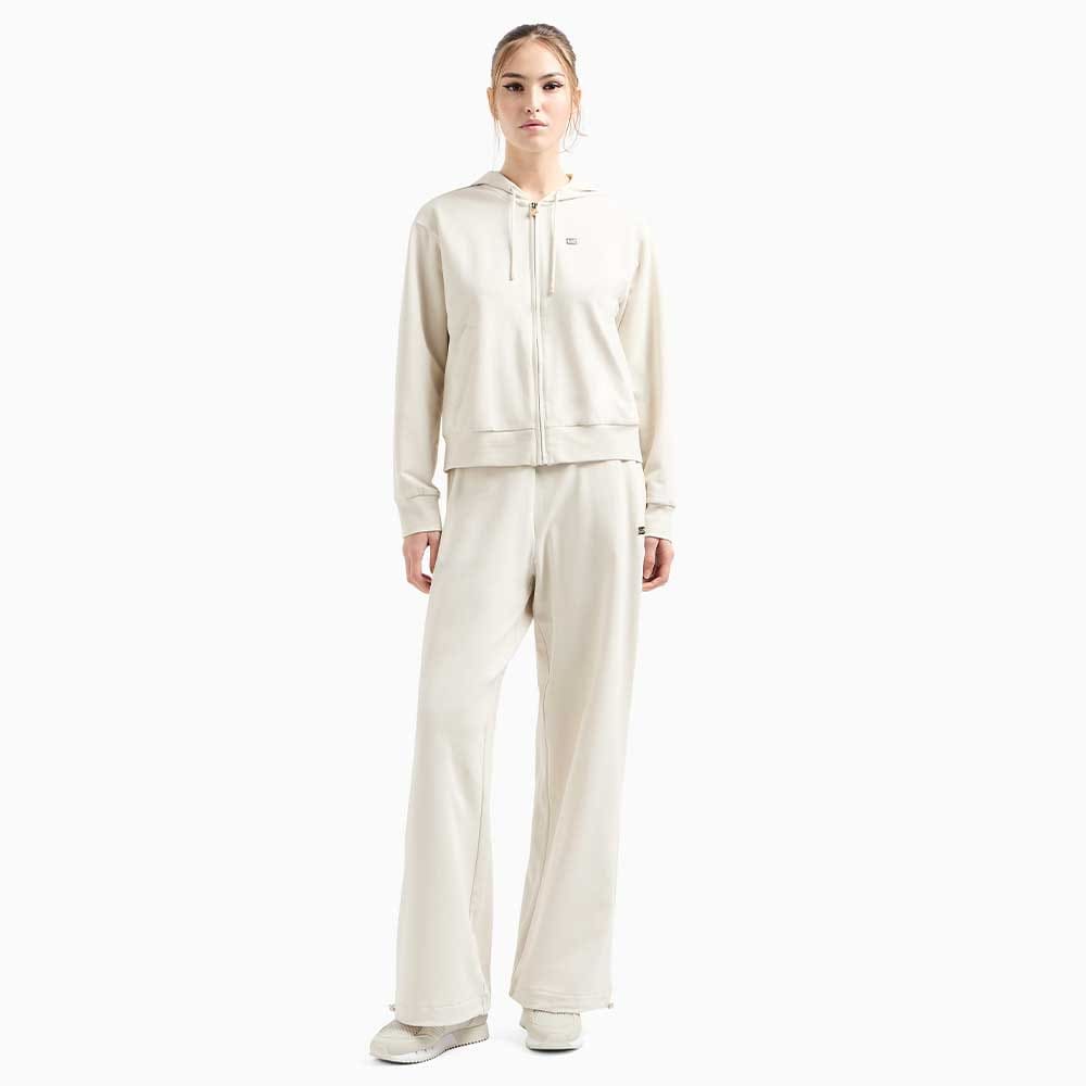 ДАМСКИ СПОРТЕН ЕКИП EA7 EMPORIO ARMANI 7W000086-U1112 CORE LADY W T-SUIT HO FZ CH БЕЖОВ - lotus-sport.bg