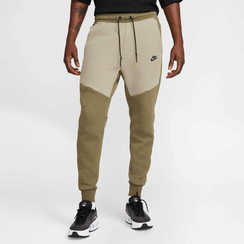 МЪЖКО ДОЛНИЩЕ NIKE HV0959-222 TCH FLC JGGR МАСЛИНЕНО ЗЕЛЕНО - lotus-sport.bg