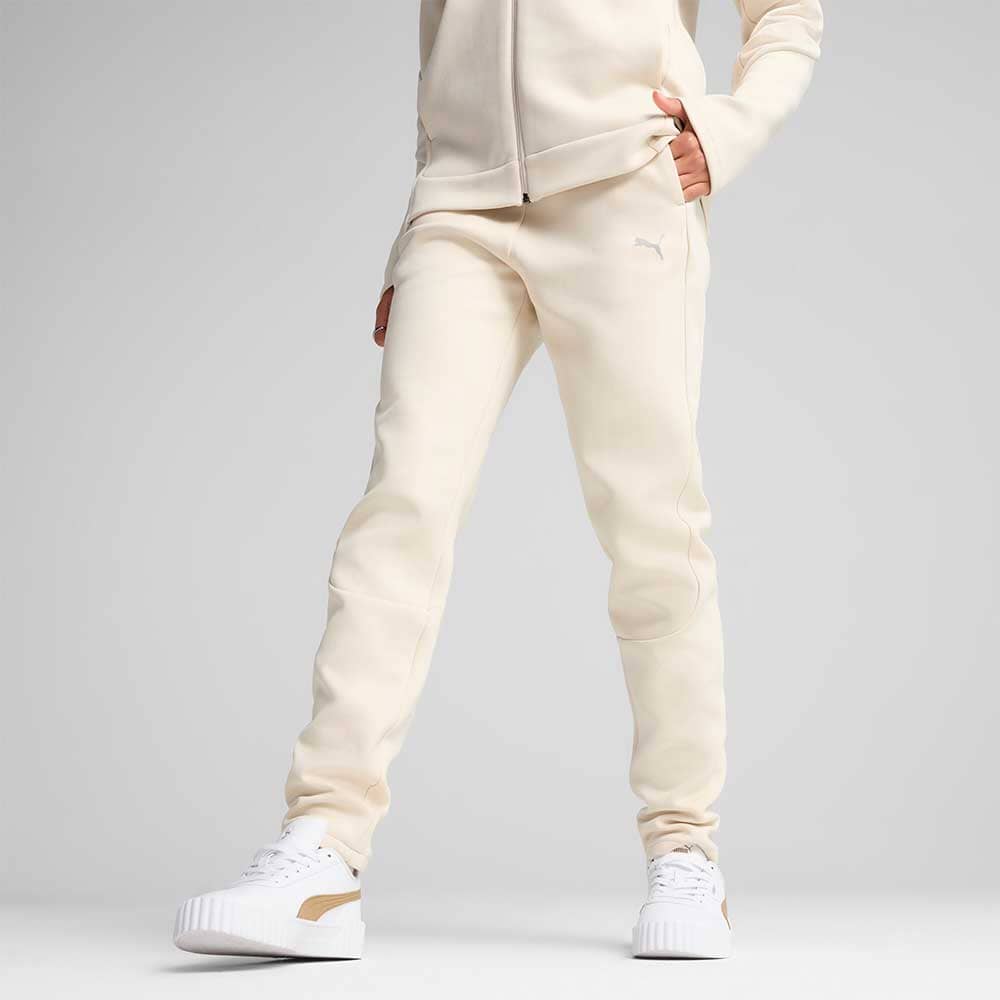 ДАМСКО ДОЛНИЩЕ PUMA 68505187 EVOSTRIPE SWEATPANTS DK OP БЕЖОВО - lotus-sport.bg