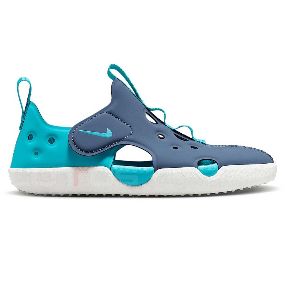 ДЕТСКИ САНДАЛИ ЗА МОМЧЕ NIKE HF6277-401 SUNRAY PROTECT 4 (PS) СИНЬО-ЗЕЛЕНИ - lotus-sport.bg