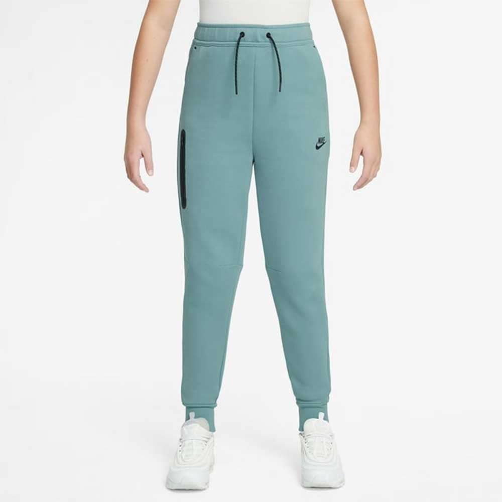 ДЕТСКО ДОЛНИЩЕ ЗА МОМИЧЕ NIKE HV8698-017 NSW TCH FLC JGGR PD ЗЕЛЕНО - lotus-sport.bg