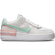ДАМСКИ ОБУВКИ NIKE AF1 SHADOW WHITE/PINK/MINT ДАМСКИ ОБУВКИ NIKE AF1 SHADOW WHITE/PINK/MINT