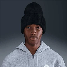 ЗИМНА ШАПКА NIKE HQ0368-010 PEAK BEANIE PREM H25 L ЧЕРНА ЗИМНА ШАПКА NIKE HQ0368-010 PEAK BEANIE PREM H25 L ЧЕРНА