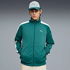 МЪЖКО ГОРНИЩЕ PUMA 69246241 ESS T7 POLY TRACK JACKET ЗЕЛЕНО МЪЖКО ГОРНИЩЕ PUMA 69246241 ESS T7 POLY TRACK JACKET ЗЕЛЕНО