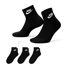 ЧОРАПИ NIKE DX5074-010 NSW EVERYDAY ESSENTIAL ANKLE 3PR ЧЕРНИ ЧОРАПИ NIKE DX5074-010 NSW EVERYDAY ESSENTIAL ANKLE 3PR ЧЕРНИ