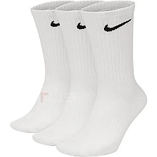 ЧОРАПИ NIKE EVERYDAY LTWT CREW 3PR WHITE ЧОРАПИ NIKE EVERYDAY LTWT CREW 3PR WHITE