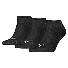 ЧОРАПИ PUMA UNISEX SNEAKER PLAIN 3P BLACK ЧОРАПИ PUMA UNISEX SNEAKER PLAIN 3P BLACK